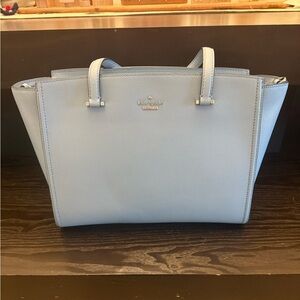 Kate Spade Geraldine Satchel – Blue Dawn